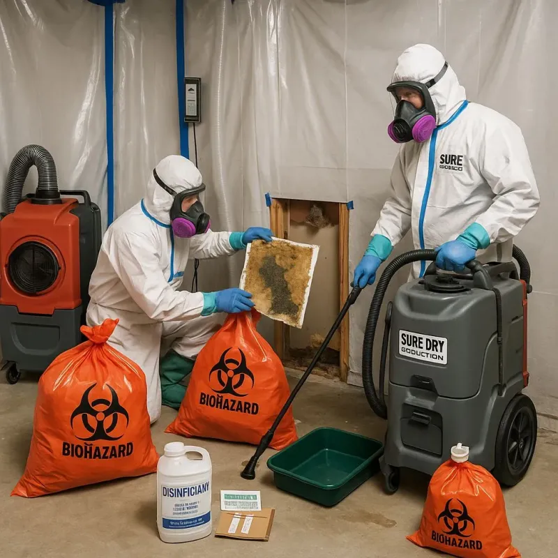 Contaminated Water Handling Protocols process in Byron, MN