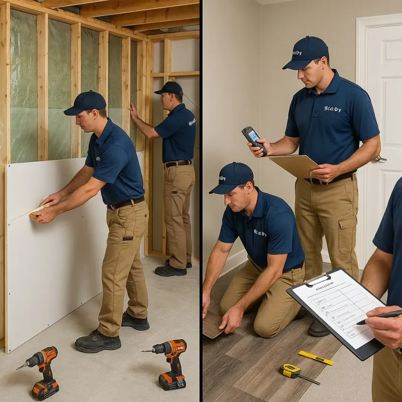 Repairs and Reconstruction process in Byron, MN