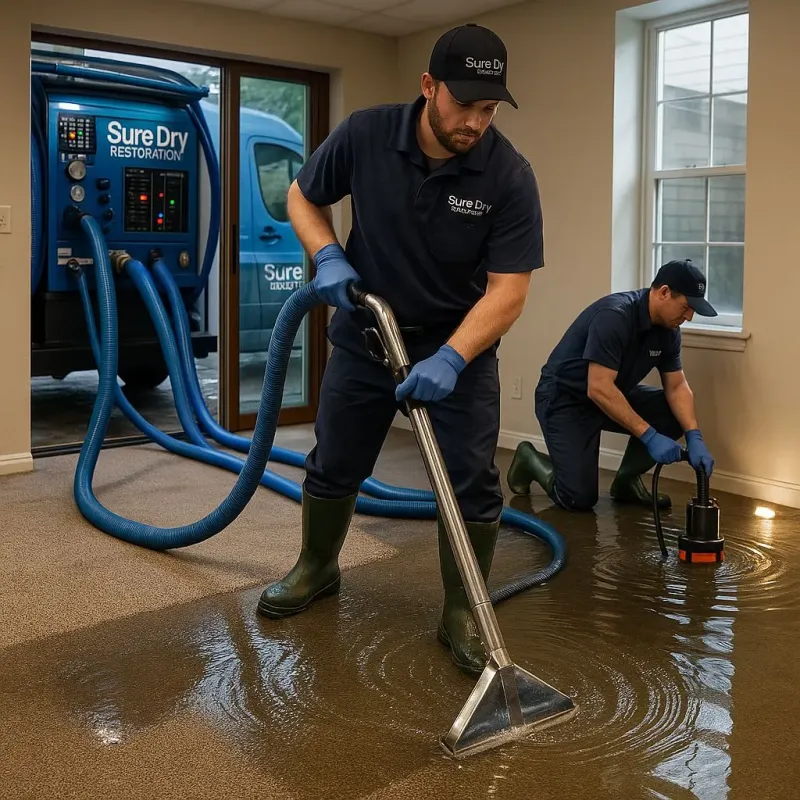 Water Extraction and Removal process in Byron, MN